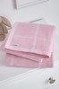 Silentnight 2 Pack Pink Safe Nights Cotton Traditional Cellular Blankets
