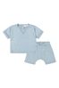 Baby Boys Blue Cotton Outfit