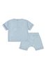 Baby Boys Blue Cotton Outfit