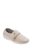 Mirak Cream Boost Touch And Close Canvas Shoes