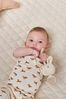The Little Green Sheep Quilted Playmat Natural