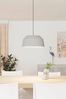 Eglo Grey Contrisa IP20 Steel Scandi Ceiling Light Pendant