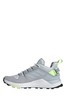 adidas Grey/White Terrex Hikster Low Hiking Trainers