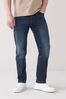 Ink Blue Straight Fit Essential Stretch Jeans