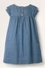 Mini Boden Blue Easy Everyday Dress