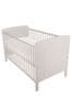 Juliet Cot Bed in Grey By Cuddleco With Mother&Baby Foam Mattress