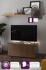 Frank Olsen Smart LED Grey Walnut TV Cabinet
