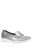Hush Puppies Silver Paige Slip-On Loafers