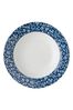 Blue Blueprint Collectables China Rose Deep Plate
