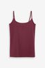 Berry Red Thin Strap Vest