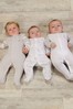 The Essential One Baby Unisex Neutral Sleepsuits Three Pack