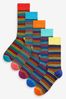 Bright Stripe Socks 5 Pack