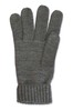 Raging Bull Grey Cable Knit Gloves