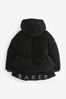 Baker by Ted Baker Shower Resistant Short Black Padded Coat