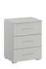 Cameron 3 Drawer Bedside Table by Rauch
