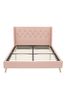 Novogratz Pink Her Majesty Linen Bed