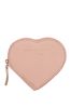 Pure Luxuries London Pink Loughton Leather Heart Coin Purse
