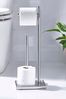 Chrome Harper Toilet Roll Stand