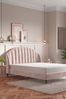Opulent Velvet Blush Pink Stella Upholstered Bed Bed Frame