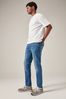 Bright Blue Skinny Fit Essential Stretch Jeans