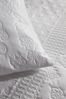 Serene White Avery Stripe Duvet Cover Set