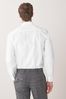 White Regular Fit Single Cuff Cotton Shirts 3 Pack
