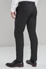 Black Skinny Fit Stretch Formal Trousers