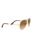 Ray-Ban® Gold Aviator Large Metal Sunglasses
