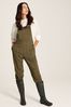 Joules Rampling Green Check Dungarees