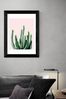 Black Cactus Main by 83 Oranges Framed Print