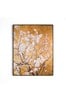 Art For The Home Orange Oriental Blossom Canvas