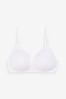 White Nursing Light Pad Non Wire Smoothing Bras 2 Pack