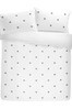 Appletree Grey Tufted Star Kid's Duvet Cover and Pillowcase Set