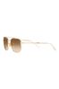 Ray-Ban Gold 0RB3707 Sunglasses