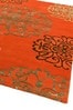 Asiatic Rugs Terracotta Matrix Baroque Wool Rich Rug
