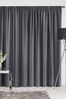 Charcoal Grey Black Soho Made To Measure Curtains
