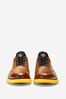 Cole Haan Brown Zerogrand Oxford Lace Shoes