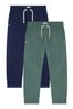 F&F Kids Natural Multi Woven Trousers 2 Pack