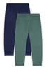 F&F Kids Natural Multi Woven Trousers 2 Pack