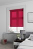 Ruby Red Asher Made To Measure Light Filtering Roller Blind