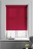 Ruby Red Asher Made To Measure Light Filtering Roller Blind