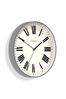 Jones Clocks Grey Magazine Grey Wall Clock