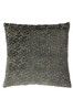Riva Paoletti Grey Delphi Jacquard Polyester Filled Cushion