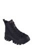 Skechers Black Hi-Ryze Crazy Stomper Womens Boots