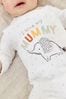 Mummy Elephant Single Baby Sleepsuit (0-18mths)