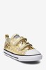 Converse Metallic Chuck Ox Infant Trainers