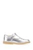 Start-Rite Lottie Silver Leather Classic T Bar Shoes F Fit