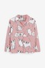 Pink Matching Mother & Me Girls Cat Pyjamas (3-16yrs)