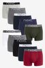 Core Mixed Colour A-Front Boxers 10 Pack