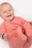 The Essential One Unisex Baby Apricot Sleepsuit